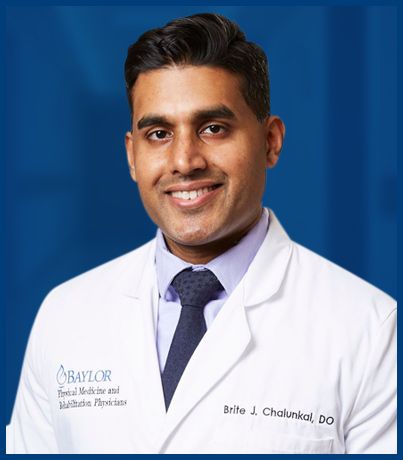 Brite John Chalunkal, DO Pain Management Physician
Physical Medicine and Rehabilitation